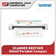 BROTHER Scanner DS640 Portabel Compact Mobile Scanner Brother DS 640