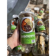 300gr Biscotti Wholegrain Weight Loss Diet Cake Without Sugar Mix 3 Flavors, Super Delicious