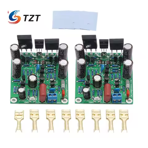 TZT Class AB MOSFET L7 Audio Power Amplifier DUAL-CHANNEL 300-350WX2 Amplifier Board by LJM