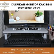 NEW Laptop Stand Monitor Table Stand IRON LEGS Laptop Monitor Stand Folding PC Computer Wooden Porta