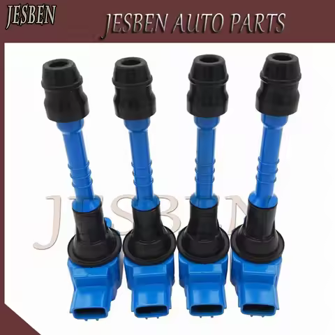 4PCS 22448-95F0A Ignition Coil For NISSAN ALMERA TINO 1.5L PRIMERA SUNNY 1.6L 1.8L 1999-2008 2244895
