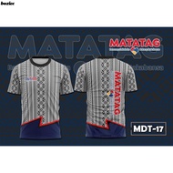 bozicc MATATAG UNIFORM SUBLIMATION DEPED BADGE TSHIRT FOR MEN AND WOMEN POLO SHIRT 16