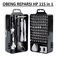 HP [ COD ] Complete 115-in-1 Screwdriver Set Screwdriver/ Multifunctionhp Full Set Mini Precision La