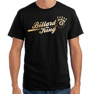 Billiard King Sport Pool 8-Ball King Crown Gold Metallic Sayings Saying T-Shirt