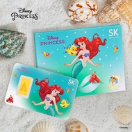 SK Jewellery (0.1G) Disney Princess Ariel 999 Pure Gold Bar