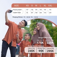 [ Promo] Family Set Sarimbit Zafran Dan Zhafira Isa Hijab Baju Couple