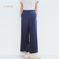 Eyouth 10142 Women Minimalist High-Waist Wide-Leg Pants