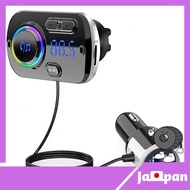 【 Direct from Japan】Pfumisa FM Transmitter Bluetooth Car Bluetooth 5.0+EDR Cigar Socket USB Car Charger 2 USB ports (5V/2.4A&amp;3A) QC3.0 fast charging Mp3 Player CVC noise reduction Built-in microphone Hands-free calling TF Card/Aux-in Support Google assist