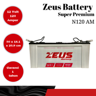 Aki Zeus Battery N120 12v 120Ah / 12v120Ah