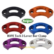 HOPE TECH 3 LEVER BAR CLAMP TECH3 V4, TECH3 E4, TECH3 X2, TECH3 ZONE