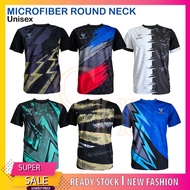 (HARGA BORONG) MIKROFIBER MEN T-SHIRT CASUAL SHORT SLEEVES SOCCER SUKAN STRETCHABLE (BAJU MICROFIBER