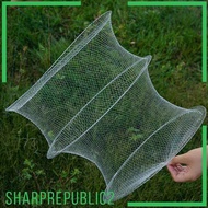 [Sharprepublic2] Fishing Landing Net Convenient Hand Casting Cage for