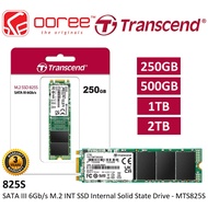 TRANSCEND MTS825S 825S INT SSD INTERNAL SOLID STATE DRIVE M.2 2280 SATA III 6GB/S WITH 3D NAND FLASH