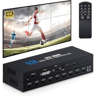 4K HDMI Video Wall Controller 3x3 1080P HDMI TV Wall Splicing 3x3 2x3 2x4 4x2 สําหรับ 9 หน้าจอภาพ