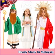 MYLITTLELASS Kids Nativity Play Costume Jesus Mary Joseph Outfit for Children Christmas Church Perfo