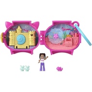 Polly Pocket Collectible Axolotl Pet Compact Playset for Girls Ages 4 and Up