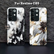 HP Realme C85 Case - Realme C85 Glass Softcase - Realme C85 Casing - Silicone For Realme C85 - Kesin