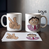 The Addams Family Gomez and Thing mug coffee