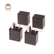 Purple Relay Socket For Car 4 Pin/5 Pin 30a 12V/24V With Wire With Terminal Automotive Control Devic