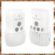 (TIPM) Baby Audio Monitor 2-Way Talk Baby Intercom Wireless Night Light Home Child Safety Device 2.4