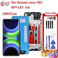 LCD Display For Huawei nova Y63 GFY-LX1 Touch Screen Digitizer Assembly With Frame Replacement Parts