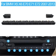Car Front Dashboard Multimedia CD Player Switch Control Button Digital Number Mode Buttons For BMW X