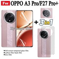 OPPO OPPO F27 Pro Full Transparent Hydrogel Soft Film Screen Protector For OPPO F27 Pro+ Front Flim 