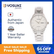 CITIZEN Automatic NH8350-83E NH8350 Silver Stainless Steel Wrist Watch For Men from YOSUKI JAPAN