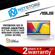 ASUS VIVOBOOK GO 15 E1504F-ANJ871WS 15.6” FHD | RYZEN 3 7320U | 8GB RAM | 512GB SSD (COOL SILVER) - 
