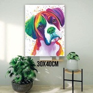 Size 30x40 Wooden Poster dog picture animal poster wall decoration dog - DOG2
