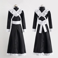 || BLAZE ST / COSTUME COSTUM BAJU MAID DRESS COWOK / MAID COSPLAY OUFIT 19 PANJANG ||~~~