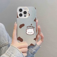 Nice Day 46 Premium patterned case for iPhone 16 15 14 13 12 11 X XsMax 7plus 8plus Pro Promax Plus