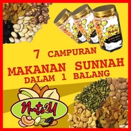 NUTS2U MIXED NUTS SNEK SIHAT 500gm | MAKANAN SUNNAH