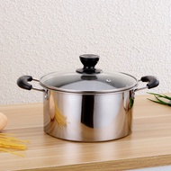Stainless Steel Pot Small Soup Pot Induction Cooker Soup Pot Multi-Purpose Boiling Water Pot Cooking Noodles Small Pot Household Stew-Pan Stew Pot