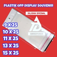Opp Plastic 9x25 10x25 11x25 13x25 15x25 Display Souvenir - Opp Plastic 9 x 25 10 x 25 11 x 25 13 x 