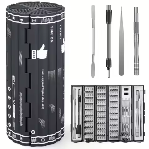 Multi-function Precision Screwdriver Set 128 in 1 Manual Repair Tools Magnetic Phillips Torx Screw D
