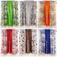 Most affordable / Colorful 3in1 Window Curtain / New & Elegant / 72*60 inches 6ft/WindowType Curtain