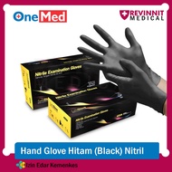 HITAM Black Nitrile Gloves/Black Hand Glove/Black Gloves/ Altamed