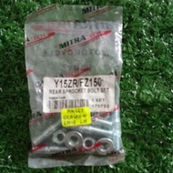 Y15ZR / FZ150 Rear Sprocket Bolt Set