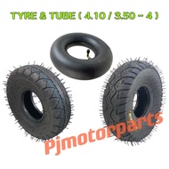4.10/3.50-4 TYRE TUBE TAYAR DIRT BIKE ELECTRIC SCOOTER OFF ROAD SMALL MINI GO KART ATV CYCLE BICYCLE