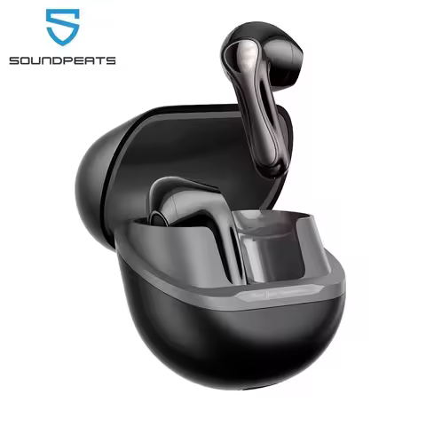 SoundPEATS Air5 Lite Bluetooth V5.4 Earbuds LDAC Hi-Res Audio Wireless Earphone, 13mm Driver, IPX5 W