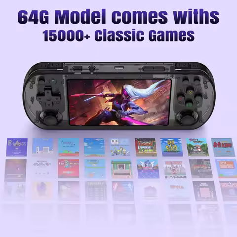 AISLPC U8 Retro Video Game Console Linux System IPS Screen Handheld Portable Pocket Video Game Playe