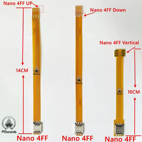 4FF Sim card Nano Converter To Nano 4FF Sim Usim Card Vertical 4FF Adapter Conversion Line