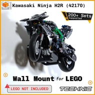 Wall Mount For Lego Technic Kawasaki Ninja H2R (42170)
