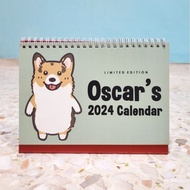 CORGI DESK CALENDAR (WITH CHINESE CALENDAR)