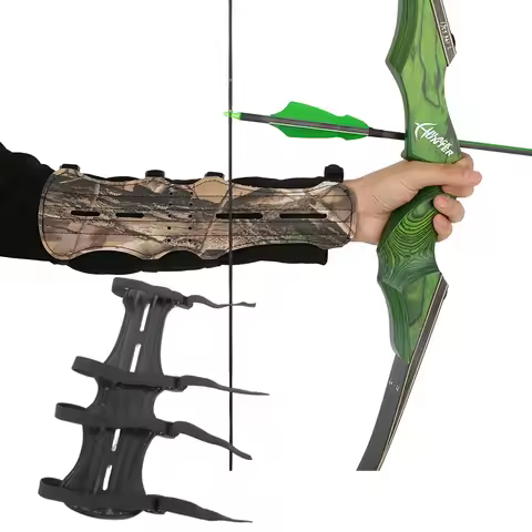 Archery Arm Guard Outdoor Synthetic leather Outdoor Practice Competition Hunt Target Compound Bow Ou
