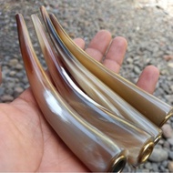 pipa tanduk kerbau bule super panjang 14-15cm