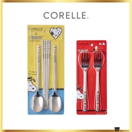 Corelle x Peanuts Tableware Spoon Chopsticks Set & Fork Set