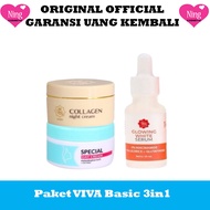 VIVA PAKET GLOWING LENGKAP MURAH / ANTI FLEK HITAM / ANTI AGING ORIGINAL