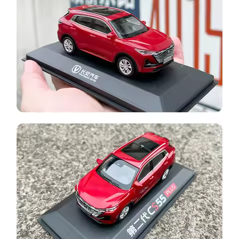 1:43 Original Car Model Changan Automobile CS35 Plus CS55 CS75 Plus CS95 CS15 CS85 CX70 Plastic Simu